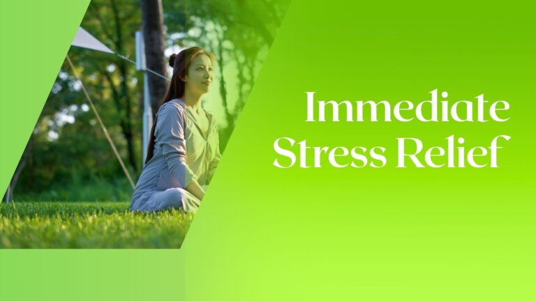 HOW TO GET IMMEDIATE TO STRESS